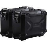 SW-MOTECH KFT.07.094.70000/B Sw-Motech Trax Adv Aluminum Case System - Black - Bmw F 650 Gs '99-'12 Kft.07.094.70000/B