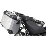 Sw-Motech Trax Adv Aluminum Case System - Silver - Triumph Tiger/Tiger Explorer 1200 '12-'21 Kft.11.483.70001/S