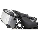 SW-MOTECH KFT.11.483.70001/S Sw-Motech Trax Adv Aluminum Case System - Silver - Triumph Tiger/Tiger Explorer 1200 '12-'21 Kft.11.483.70001/S
