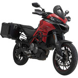 SW-MOTECH KFT.22.114.70102/B Sw-Motech Trax Adv Aluminum Case System - Black - Ducati Multistrada 950/1200/1260/V2 '15-'24 Kft.22.114.70102/B