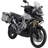 SW-MOTECH KFT.11.905.70102/S Sw-Motech Trax Adv Aluminum Case System - Silver - Triumph Tiger Explorer 1200 '22-'24 Kft.11.905.70102/S