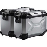 SW-MOTECH KFT.07.559.70001/S Sw-Motech Trax Adv Aluminum Case System - Silver - Bmw F 650/700/800 Gs '08-'18 Kft.07.559.70001/S