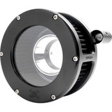FEULING PARTS 5554 Feuling Parts Ba Air Cleaner Kit - Black/Clear With Black Filter - '08-'16 Touring Tbw 5554