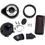 S&S Cycle Stealth Air Cleaner Kit With Cover - Black - Indian 170-0777
