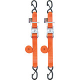 Powertye Mfg. Ratchet Tie-Downs - 1-1/2" X 6-1/2' - Orange 30579-S