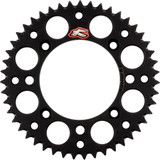Renthal Rear Sprocket - Aluminum - 47 Tooth - Black - Ktm 518U-420-47Gpbk