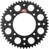 RENTHAL 518U-420-50GPBK Renthal Rear Sprocket - Aluminum - 50 Tooth - Black - Ktm 518U-420-50Gpbk
