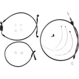 Magnum Shielding Karbonfibr Designer Handlebar Installation Kit - 8" - Fxlr/Fxfb/S 7871128