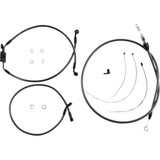 MAGNUM SHIELDING 7871128 Magnum Shielding Karbonfibr Designer Handlebar Installation Kit - 8" - Fxlr/Fxfb/S 7871128
