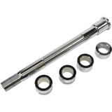 Drag Specialties Axle Kit - Front - Chrome - '18-'24 Softail