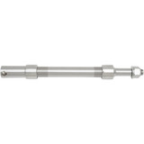 Drag Specialties Axle Kit - Front - Chrome - '08-'24 Touring