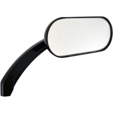 Drag Specialties Mirror - Side View - Oval - Gloss/Black - Each