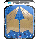 STOMPGRIP 55-10-0196C Stompgrip Traction Pad Tank Grips - Volcano - Clear - Tenere 700 55-10-0196C
