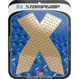 STOMPGRIP 55-10-0135C Stompgrip Traction Pad Tank Grips - Volcano - Clear - K 1600 55-10-0135C