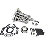 JIMS 8601 Jims Fat 6 Super Gear Kit - Polished - Twin Cam 8601