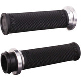 ODI V30ITWB-S Odi Ruffian Lock-On Street Grips - Indian Tbw - Black/Silver V30Itwb-S