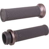 Odi Ruffian Lock-On Street Grips - Indian Tbw - Black/Gunmetal V30Itwh-H