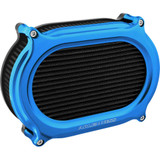 ARLEN NESS 600-190 Arlen Ness Stage 2 Oval Air Cleaner Kit - Blue 600-190