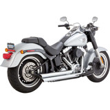 VANCE & HINES 17339 Vance & Hines Big Shots Staggered Exhaust System - Chrome 17339