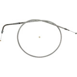 MAGNUM SHIELDING 3304 Magnum Shielding Sterling Chromite Ii Braided Throttle Cable For Harley-Davidson - 30" 3304