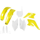 UFO SUKIT403F@999 Ufo Body Kit - Oem Yellow/White - Suzuki - Rm-Z 250 Sukit403F@999