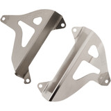 Works Connection Radiator Brace Set - Black K- Yamaha 18-075