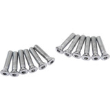DRAG SPECIALTIES Drag Specialties Bolt Kit - Cam Cover - Knurled - Chrome - '36-'69 Harley-Davidson