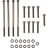 DRAG SPECIALTIES Drag Specialties Bolt Kit - Primary Cover - Smooth - Black/Chrome - '07-'16 Touring