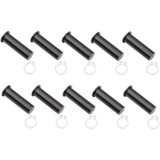 DRAG SPECIALTIES Drag Specialties Pivot Pin/Clip Kit - Lever - 10 Pack - Black