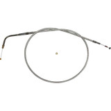 MAGNUM SHIELDING 34366 Magnum Shielding Sterling Chromite Ii Braided Idle Cable For Harley-Davidson - 36" 34366