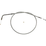 MAGNUM SHIELDING 3486S Magnum Shielding Sterling Chromite Ii Braided Idle Cable For Harley-Davidson - 41-3/4" 3486S