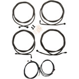 La Choppers Complete Plug-And-Play Cable Kit - 18" - 20" Handlebars - '17-'20 Touring - Abs - Midnight La-8054Kt3-19M La Choppers Complete Plug-And-Play Cable Kit - 18" - 20" Handlebars - '17-'20 Touring - Abs - Midnight La-8054Kt3-19M