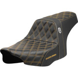 SADDLEMEN SC82307D7 Saddlemen Pro Series Sdc Performance Seat - Gold Stitching - W/O Backrest - Flt/Flh '23-'24 Sc82307D7
