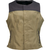 Z1R Women'S Mesh Vest - Olive - Small