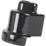 Thrashin Supply Co. Cover Steering Lock - Gloss Weave Carbon Fiber Tsc-3033-0