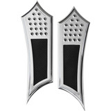 ACCUTRONIX FBF01DIC Accutronix Front Floorboards - Chrome W/ Rubber Inserts Fbf01-Dic