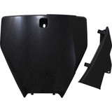 ACERBIS 2726577440 Acerbis Front Number Plate - Black/Metallic 2726577440