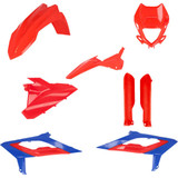 ACERBIS 2979471228 Acerbis Full Replacement Body Kit - Red/Blue 2979471228