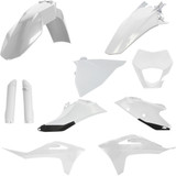 Acerbis Full Replacement Body Kit - White/Black 2872811035