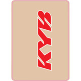 D'Cor Visuals Upper Fork Decal - Kyb - Red 40-80-123