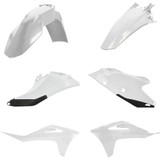 Acerbis Standard Replacement Body Kit - White/Black 2872781035