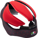 AGV 20KIT60303001SM Agv Pista Gp Rr Liner - Black/Red - Small 20Kit60303001Sm