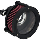 Trask Assault Charge High-Flow Air Cleaner - Flat Black Tm-1022-Bk