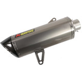 AKRAPOVIC SY3SO1HRSS/1 Akrapovic Slip-On Scooter Muffler - Stainless Steel S-Y3So1-Hrss/1
