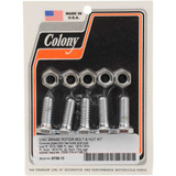 COLONY 873810 Colony Mounting Hardware Kit With Nuts - Brake Rotor - Hex - 1" 8738-10