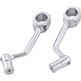Arlen Ness Forged Highway Peg Mounts - Chrome 400-044