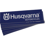 D'COR VISUALS 4070107 D'Cor Visuals Husqvarna Decal - 6" - 10 Pack 40-70-107