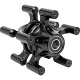 ARLEN NESS 71660 Arlen Ness Spider Hub - Dual Disc - Front - Black 71-660
