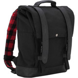 Burly Brand Roll Top Backpack - Black B15-1020B