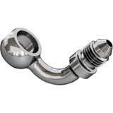 GOODRIDGE P5990304C Banjo Adaptor - 90 For 7/16" Bolt - Stainless Steel P599-03-04C